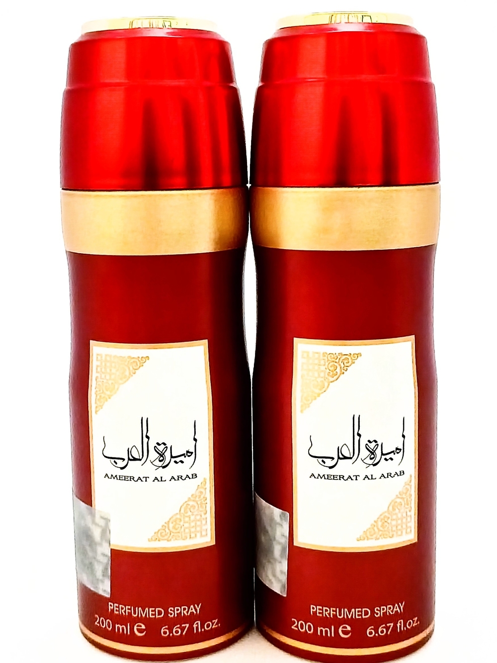 2x Ameerat Al Arab Body Spray by Asdaaf Lattafa 6.67oz 200ml NEW